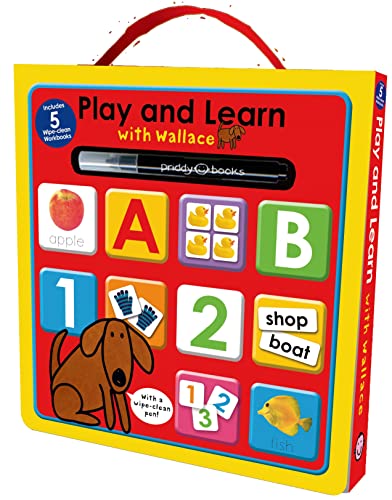 Stock image for Play and Learn with Wallace: Workbook Box Set: Includes 5 Wipe-Clean Books for sale by HPB-Ruby
