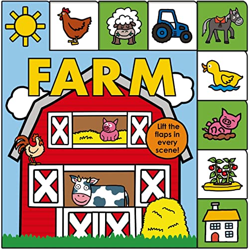 Stock image for Lift-the-Flap Tab: Farm (Lift-the-Flap Tab Books) for sale by Orion Tech