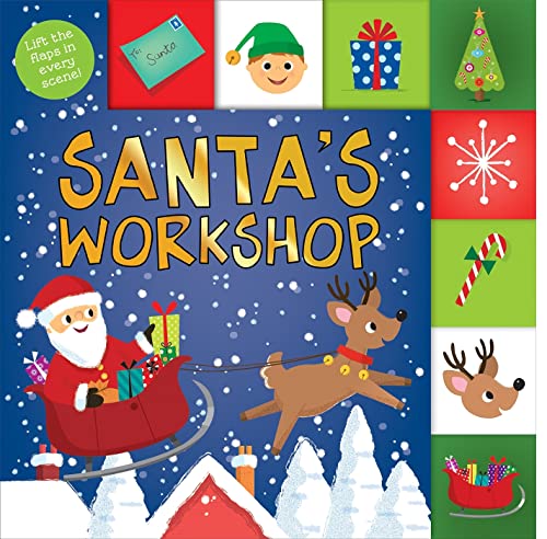 Beispielbild fr Lift-the-Flap Tab: Santa's Workshop (Lift-the-Flap Tab Books) zum Verkauf von Wonder Book