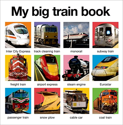 Stock image for My Big Train Book (My Big Board Books) for sale by Gulf Coast Books