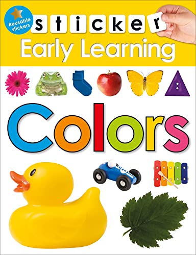 Stock image for Sticker Early Learning: Colors: With Reusable stickers for sale by ZBK Books