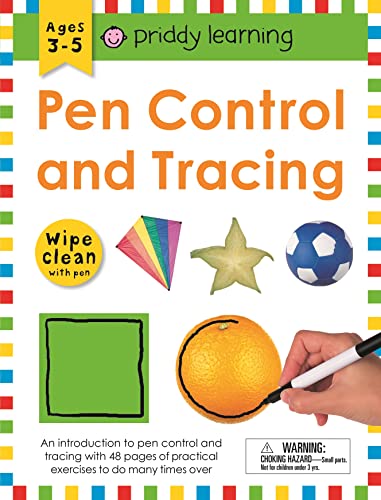 9780312521837: Wipe Clean Workbook. Pen Control And Tracing: Wipe Clean With Pen (Priddy Learning)