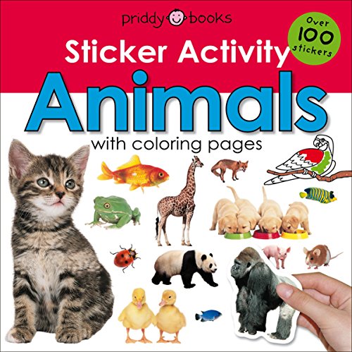 Imagen de archivo de Sticker Activity Animals: Over 100 Stickers with Coloring Pages (Sticker Activity Fun) a la venta por Goodwill of Colorado