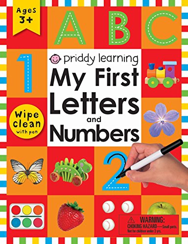 Imagen de archivo de Wipe Clean Workbook: My First Letters and Numbers: Ages 3+; wipe clean with pen a la venta por Zoom Books Company