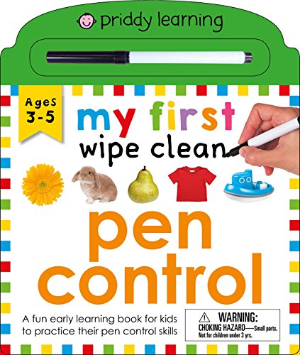 Beispielbild fr My First Wipe Clean: Pen Control : A Fun Early Learning Book for Kids to Practice Their Pen Control Skills zum Verkauf von Better World Books