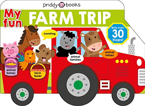 Stock image for My Fun Flap Book: My Fun Farm Trip (Lift-the-Flap Tab Books) for sale by SecondSale