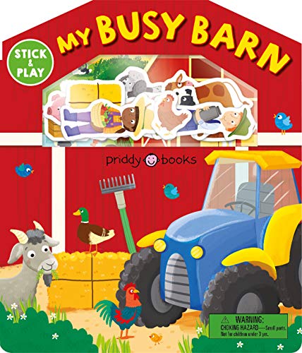 Stock image for Stick and Play: My Busy Barn (Magic Sticker Play and Learn) for sale by Red's Corner LLC