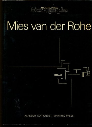 9780312532154: Mies Van Der Rohe: European Works