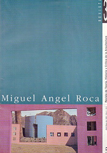Stock image for Miguel Angel Roca (English/Spanish) for sale by Midtown Scholar Bookstore