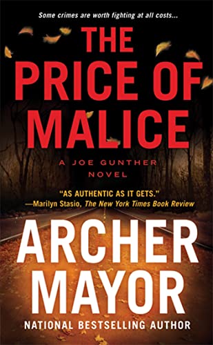 Beispielbild fr The Price of Malice zum Verkauf von Better World Books