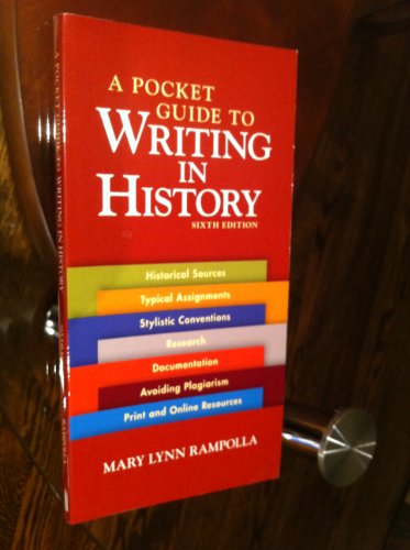 Imagen de archivo de A Pocket Guide to Writing in History a la venta por SecondSale