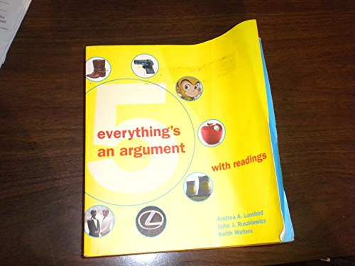 Stock image for Everything's an Argument with Readings for sale by SecondSale