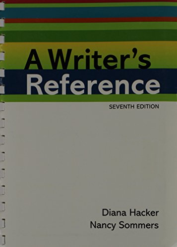 9780312564261: Writer's Reference: Writing in the Disciplines, 7th Edition