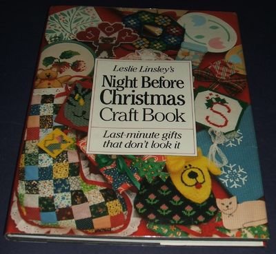 Imagen de archivo de Leslie Linsley's Night before Christmas craft book a la venta por HPB-Emerald
