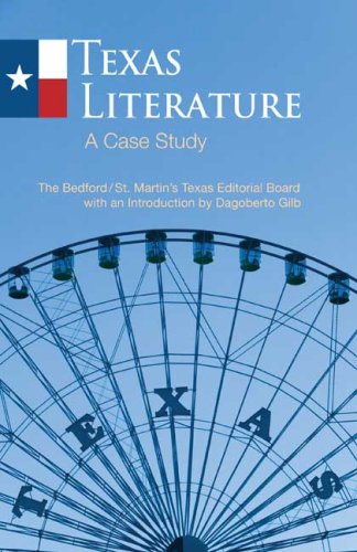Beispielbild fr Texas Literature: A Case Study ; 9780312576042 ; 0312576048 zum Verkauf von APlus Textbooks