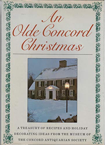 Stock image for An Olde Concord Christmas for sale by Library House Internet Sales