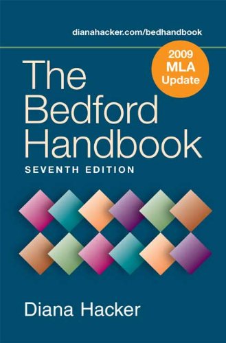 Stock image for The Bedford Handbook 7e with 2009 MLA Update for sale by Gulf Coast Books