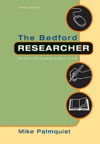 Stock image for The Bedford Researcher with 2009 MLA Update for sale by Discover Books