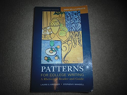 9780312601522: Patterns for College Writing with 2009 MLA Update: A Rhetorical Reader and Guide