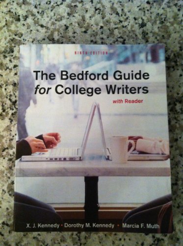 Beispielbild fr Bedford Guide for College Writers with Reader zum Verkauf von SecondSale