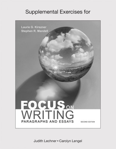 9780312603427: Supplemental Exercises for Focus on Writing