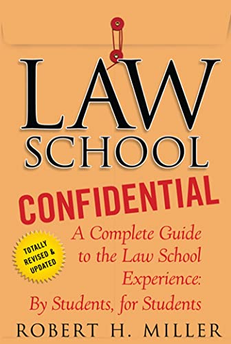 Beispielbild fr Law School Confidential: A Complete Guide to the Law School Experience: By Students, for Students zum Verkauf von AwesomeBooks