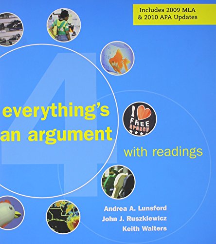 9780312606176: Everything's an Argument With Readings + Documenting Sources in MLA Style 2009 Update