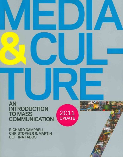 Imagen de archivo de Media & Culture, 2011 Update: An Introduction to Mass Communication a la venta por ThriftBooks-Atlanta