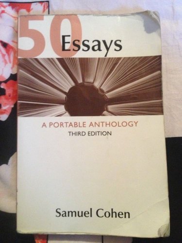 Stock image for 50 Essays: A Portable Anthology for sale by Books of the Smoky Mountains