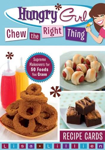Stock image for Hungry Girl Chew the Right Thing: Supreme Makeovers for 50 Foods You Crave for sale by Half Price Books Inc.