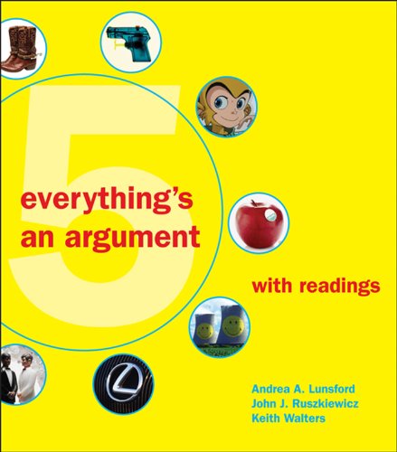 Imagen de archivo de Everything's an Argument with Readings a la venta por SecondSale