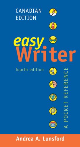 Stock image for EasyWriter, Canadian Edition: A Pocket Reference for sale by Pomfret Street Books