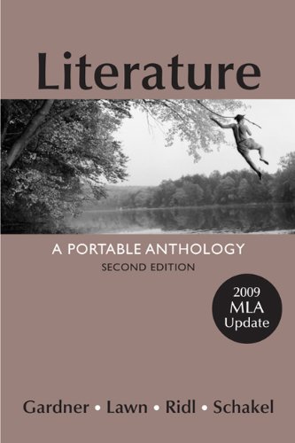 Beispielbild fr Literature: A Portable Anthology with 2009 MLA Update: Second Edition zum Verkauf von a2zbooks