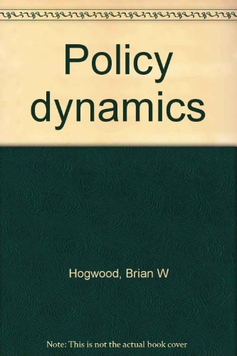 Imagen de archivo de Policy Dynamics a la venta por Better World Books