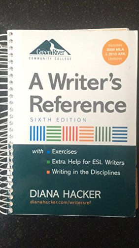 9780312620875: A Writer's Reference