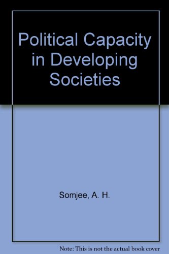 Imagen de archivo de Political Capacity in Developing Societies a la venta por Priceless Books