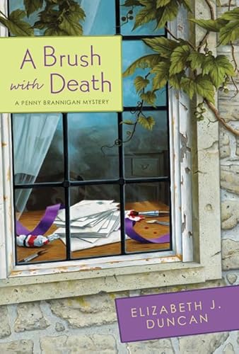 Beispielbild fr A Brush with Death : A Penny Brannigan Mystery zum Verkauf von Better World Books