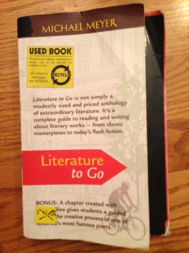 Imagen de archivo de Literature to Go a la venta por ThriftBooks-Dallas