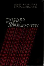 Stock image for Politics of Policy Implementation for sale by Wonder Book