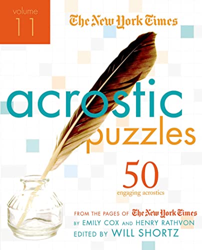 Imagen de archivo de The New York Times Acrostic Puzzles, Volume 11 a la venta por Blackwell's