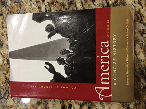 Beispielbild fr America: A Concise History, Volume Two zum Verkauf von BooksRun