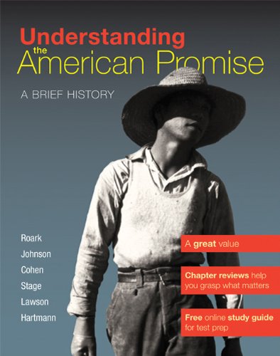 9780312645182: Understanding the American Promise: A Brief History