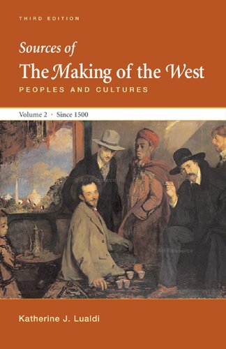 9780312646561: Sources of Making of the West with Concise Correlation Guide, Volume II: 2 (Sources of the Making of the West)