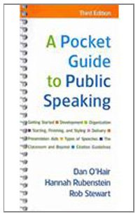 9780312646721: Pocket Guide to Public Speaking 3e & SpeechClass