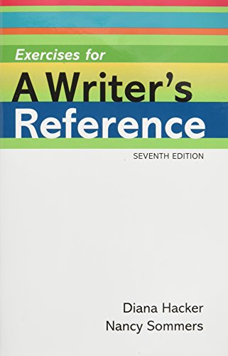 9780312648954: Exercises for A Writer's Reference Compact Format