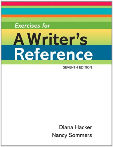 Stock image for Exercises for A Writer's Reference Large Format for sale by SecondSale