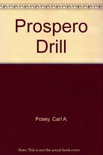 Imagen de archivo de Prospero Drill a la venta por Better World Books: West