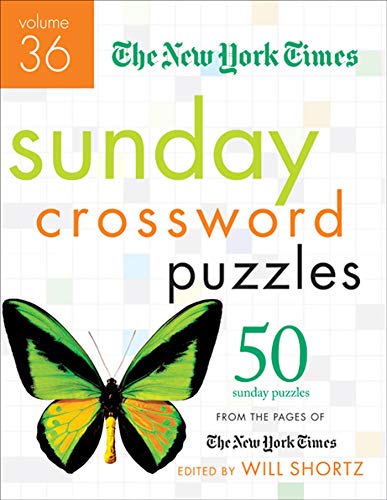 Beispielbild fr The New York Times Sunday Crossword Puzzles Volume 36: 50 Sunday Puzzles from the Pages of The New York Times zum Verkauf von BooksRun