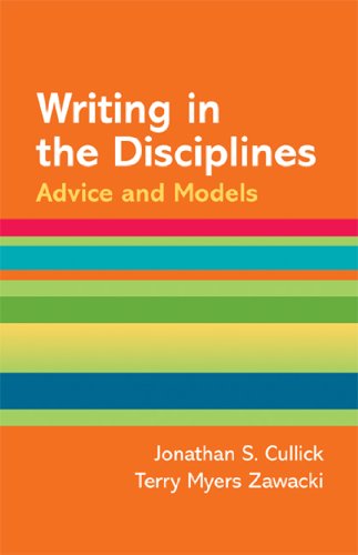 Beispielbild fr Writing in the Disciplines: A Hacker Handbooks Supplement zum Verkauf von Gulf Coast Books