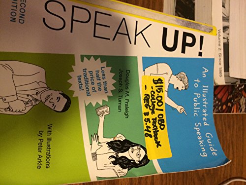 Stock image for An Illustrated Guide to Public Speaking (Speak UP!) for sale by BooksRun